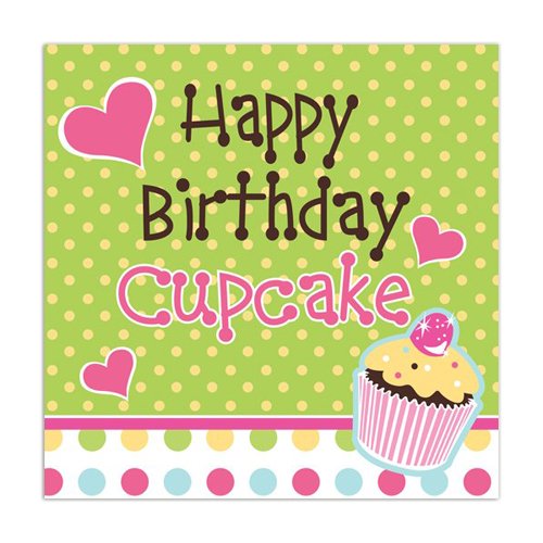 Sweet Treats Birthday Luncheon Napkins