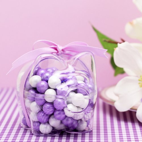 Clear Acrylic Piggy Bank Favor Box