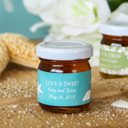 Personalized Silhouette Collection Honey Jar Favors