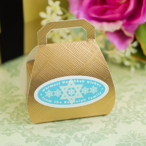 Personalized Oval Holiday Labels