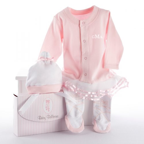 Baby Ballerina Personalized Layette Gift Set