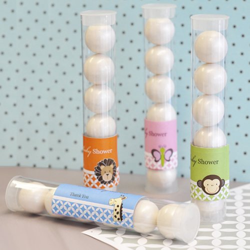Personalized Baby Shower Candy Tubes