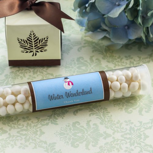 Personalized Holiday Candy Tubes