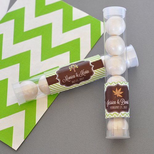 Personalized Holiday Candy Tubes