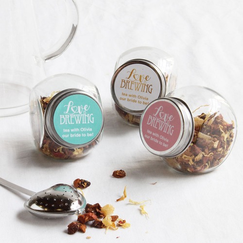 Personalized Wedding Themed Candy Jars
