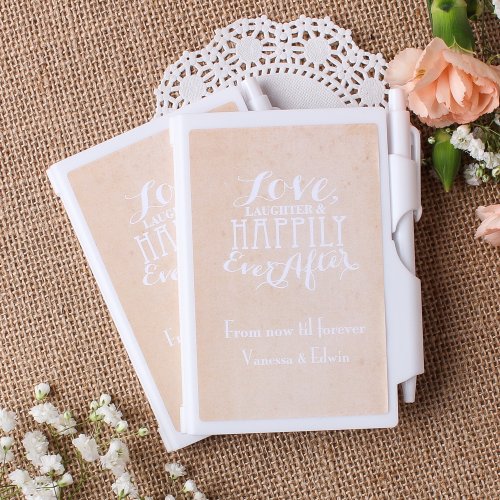 Personalized Wedding Themed Notebook