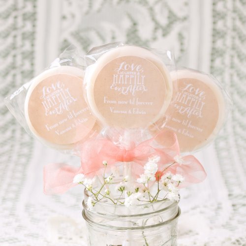 Personalized Wedding Themed Lollipop