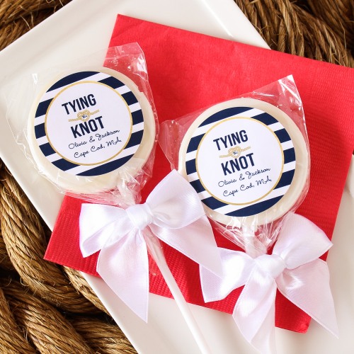 Personalized Wedding Themed Lollipop
