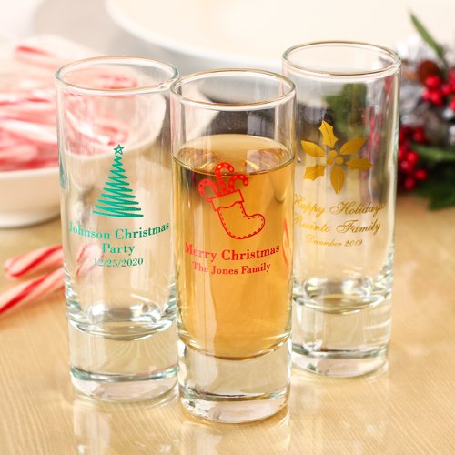 Personalized Double Shot Glass
