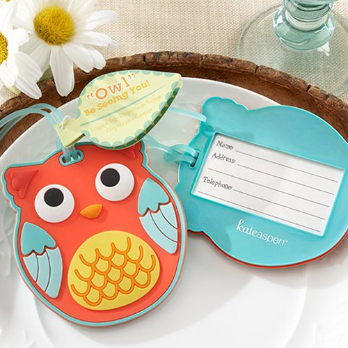 Owl Luggage Tag