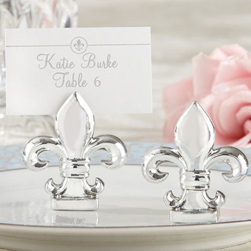 Fleur-De-Lis Place Card/Photo Holders