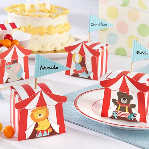 Circus Animal Favor Boxes