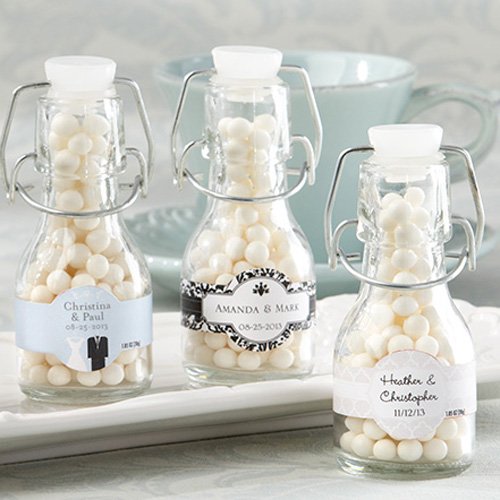 Personalized Swing Top Favor Bottles