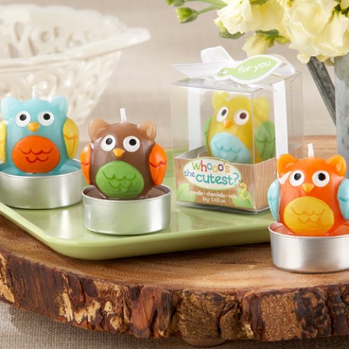 Assorted Baby Owl Candles