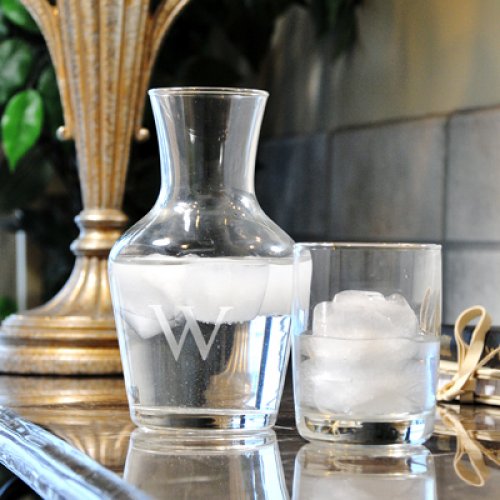 Monogram Personal Water Carafe Set