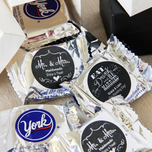 Personalized Wedding York Peppermint Patties