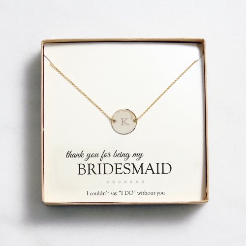 Personalized Medallion Necklace