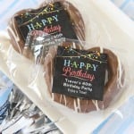 Personalized Birthday Chocolate Covered Pretzel