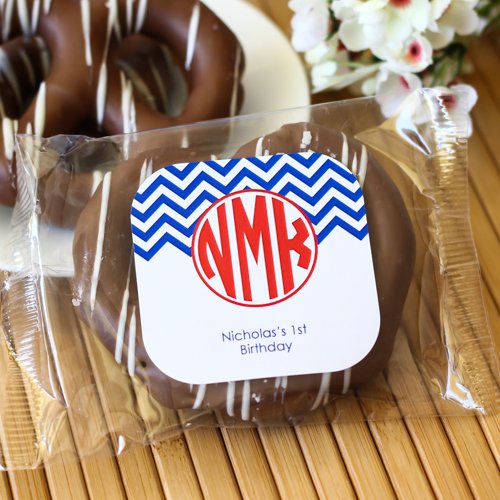 Personalized Birthday Chocolate Covered Pretzel