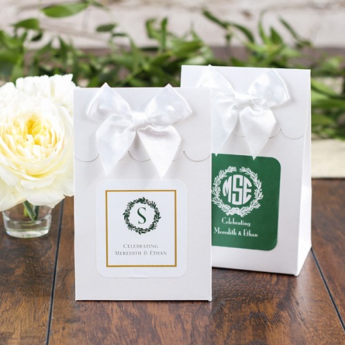 Personalized Wedding Themed Candy Bags