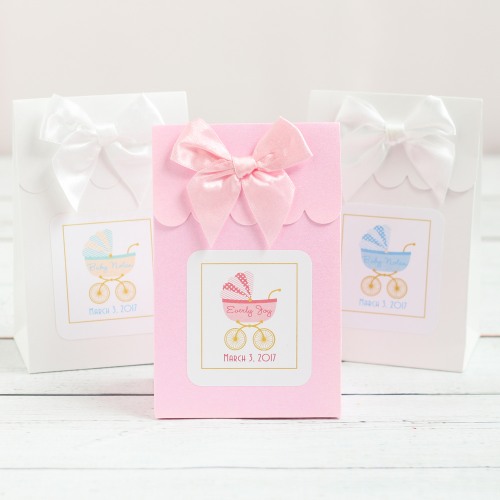 Personalized Baby Shower Themed Candy Bags