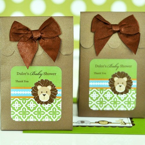 Personalized Baby Shower Themed Candy Bags
