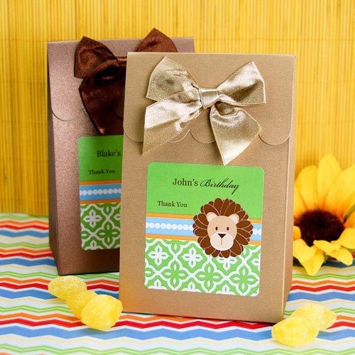 Personalized Birthday Themed Candy Bags