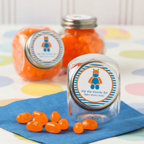 Personalized Baby Shower Themed Candy Jar