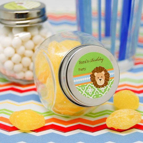 Personalized Birthday Themed Mini Candy Jar
