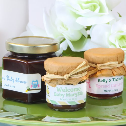 Personalized Baby Shower Jam Favor