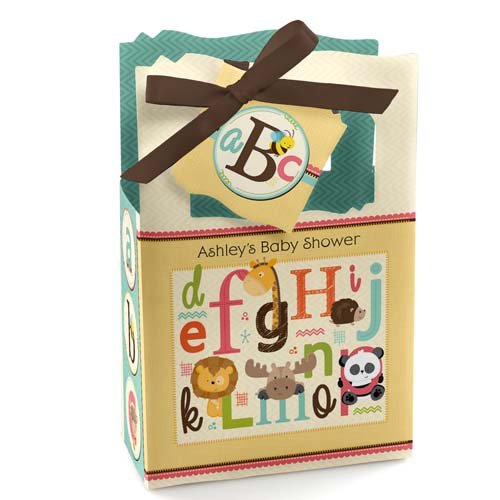 Personalized Baby Shower Themed Favor Box