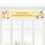 Personalized Baby Shower Themed Banner