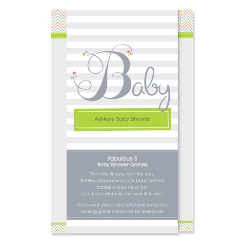 Personalized Baby Shower Games