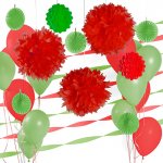 Colored Decor Party Kit