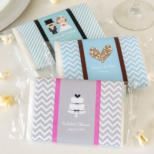Personalized Bridal Microwaveable Popcorn Bags