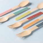 Pattern Wooden Utensils