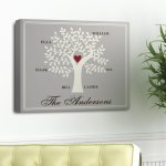 Personalized Family Tree Canvas Print