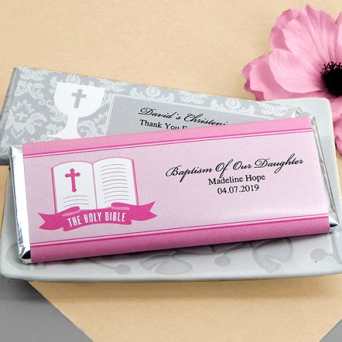 Personalized Religious Hershey's Chocolate Bars