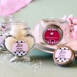 Personalized Baby Shower Heart Jars