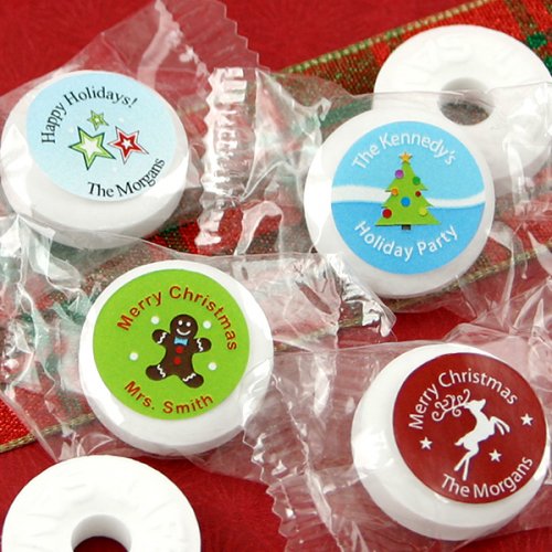 Personalized Holiday Life Savers