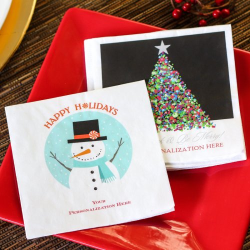 Personalized Full Color Print Party Napkin
