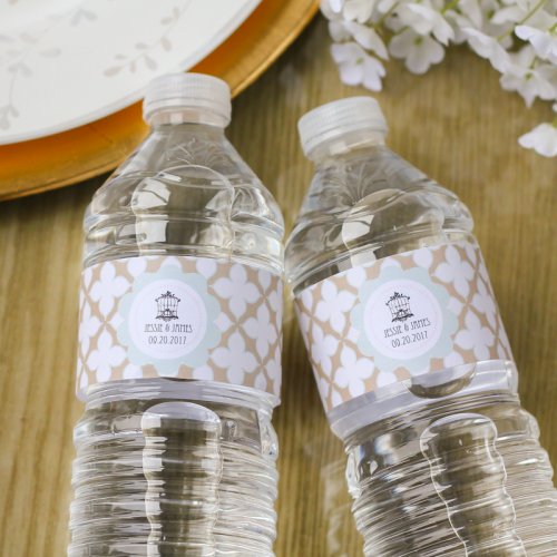Personalized Bridal Themed Water Bottle Labels