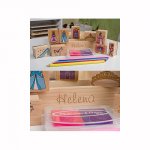 Personalized Wooden Princess Stamp Set