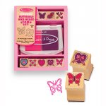 Butterfly and Hearts Stamp Set