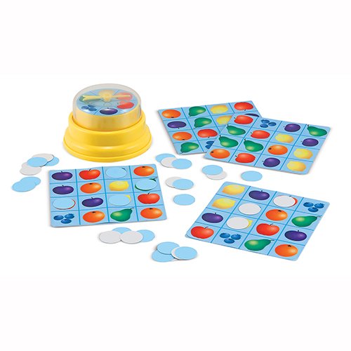 Picture Bingo Press and Spin Game