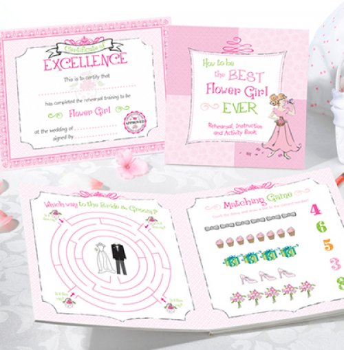 Flower Girl and Ring Bearer Activity Set