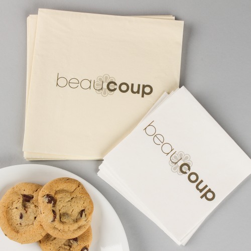 Personalized Full Color Corporate Logo Napkin