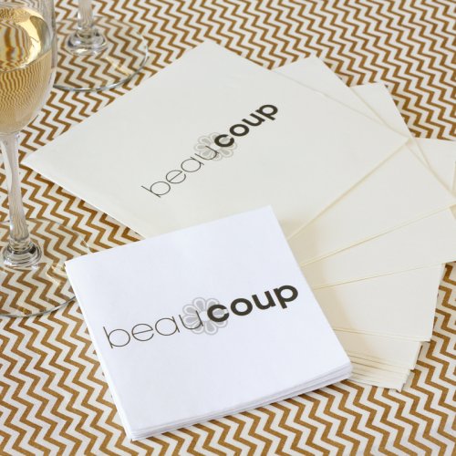 Personalized Full Color Corporate Logo Napkin