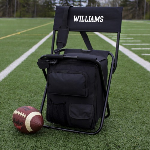 Personalized Tailgate Backpack Cooler Chair