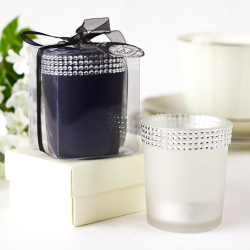 Rhinestone Votive Candle Holder
